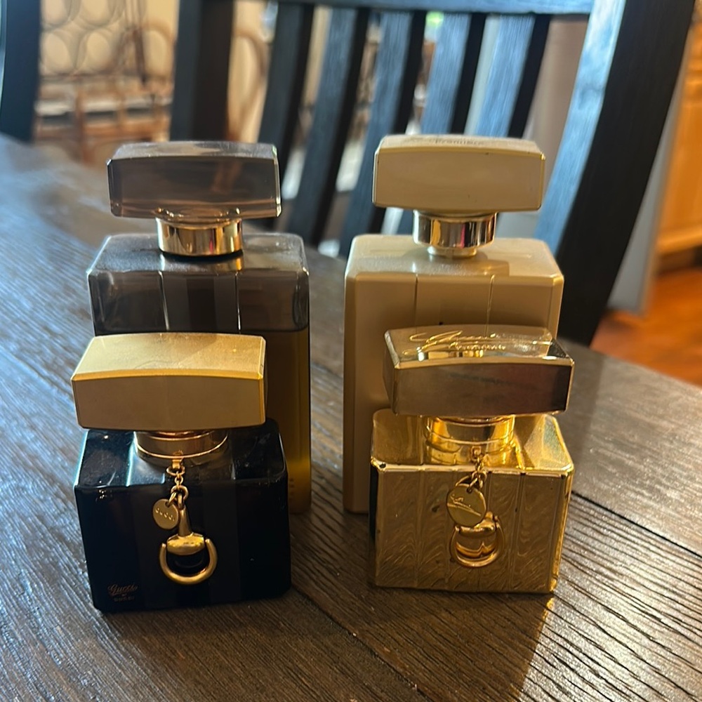 Gucci Premier and Gucci by Gucci. Body wash and perfume. Both are 95% full.